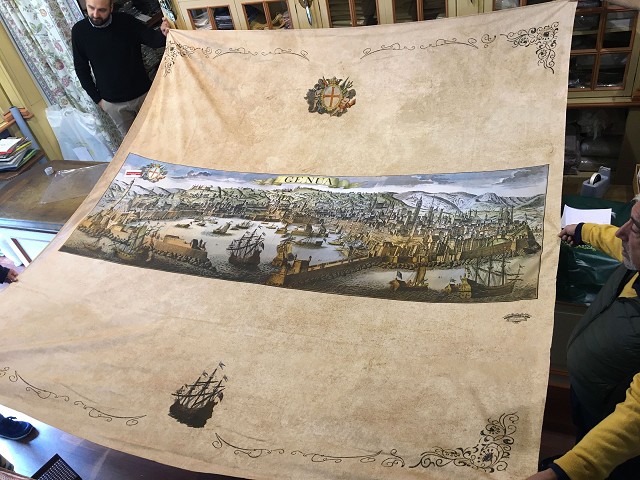 Mezzero Stampa Antica di Genova